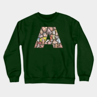 The letter A Crewneck Sweatshirt